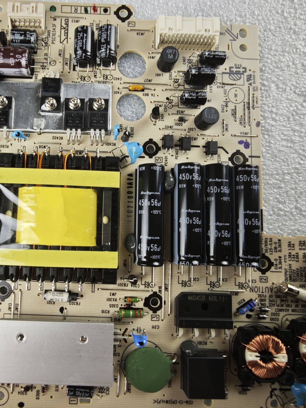 Sony 147428421 PSC10343F G1BSD 3L365W Power Board KDL-24EX320 - immagine 6
