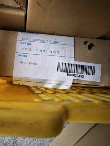 Scheda elettronica Mitsubishi E02639452 MS-30RV-E1 Electronic Control PCB