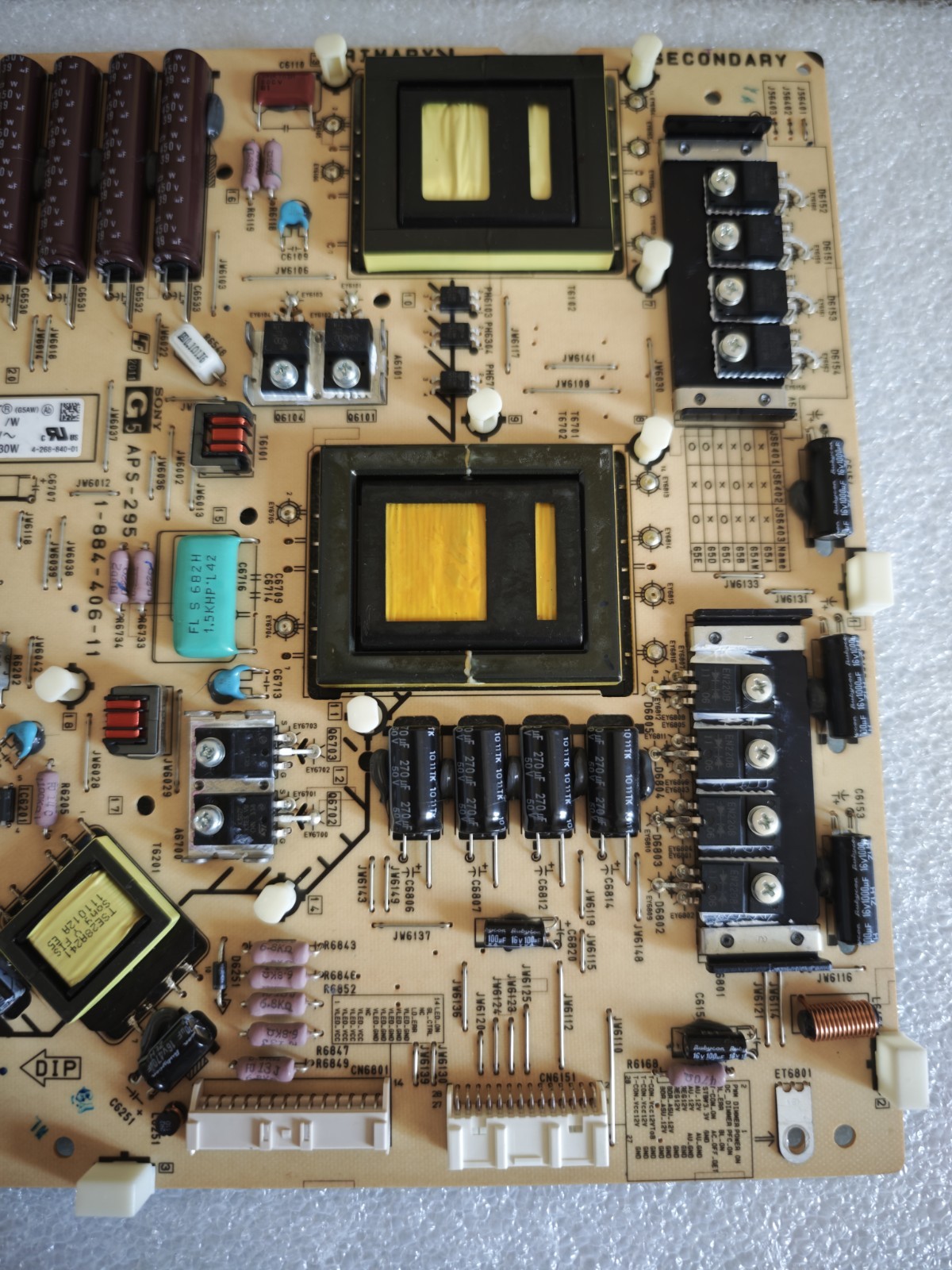Sony KDL-46HX820 3 Parts Kit Main Board APS-295 PSU Bass Speaker OEM - immagine 9
