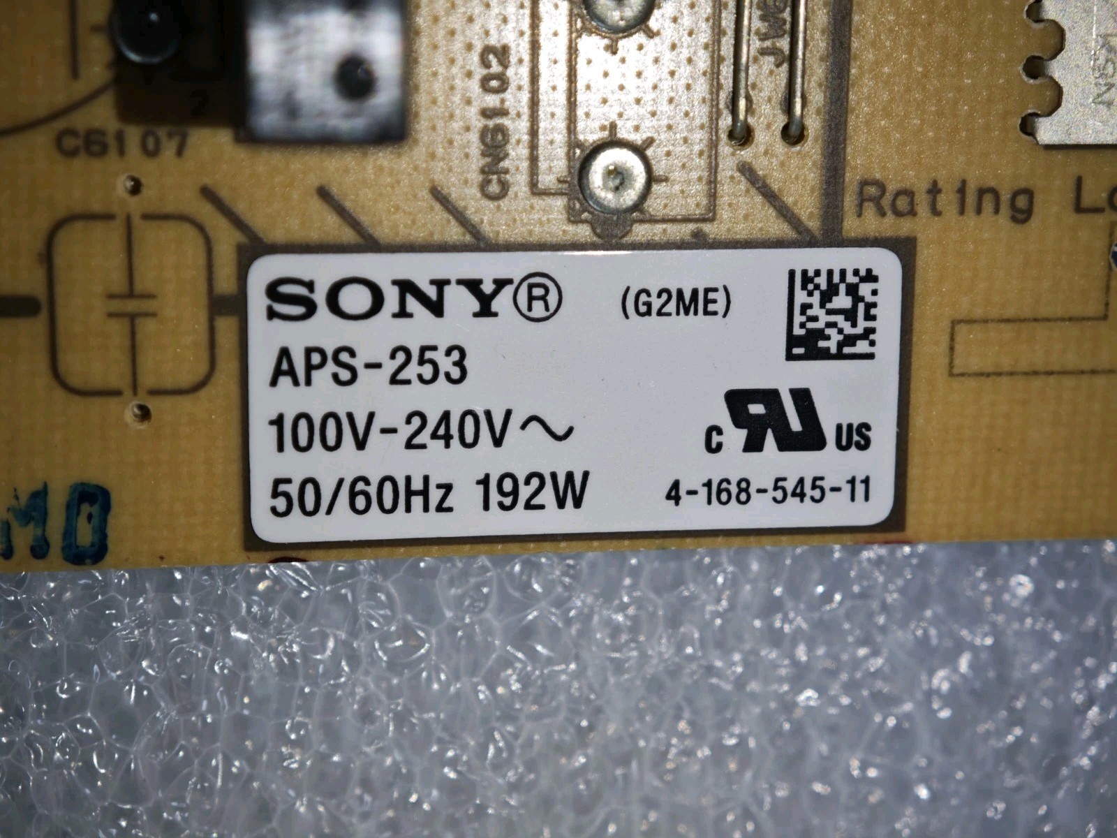 Sony APS-253(ID) 147420123 Power Supply Board KDL-37EX402 Tested - immagine 3
