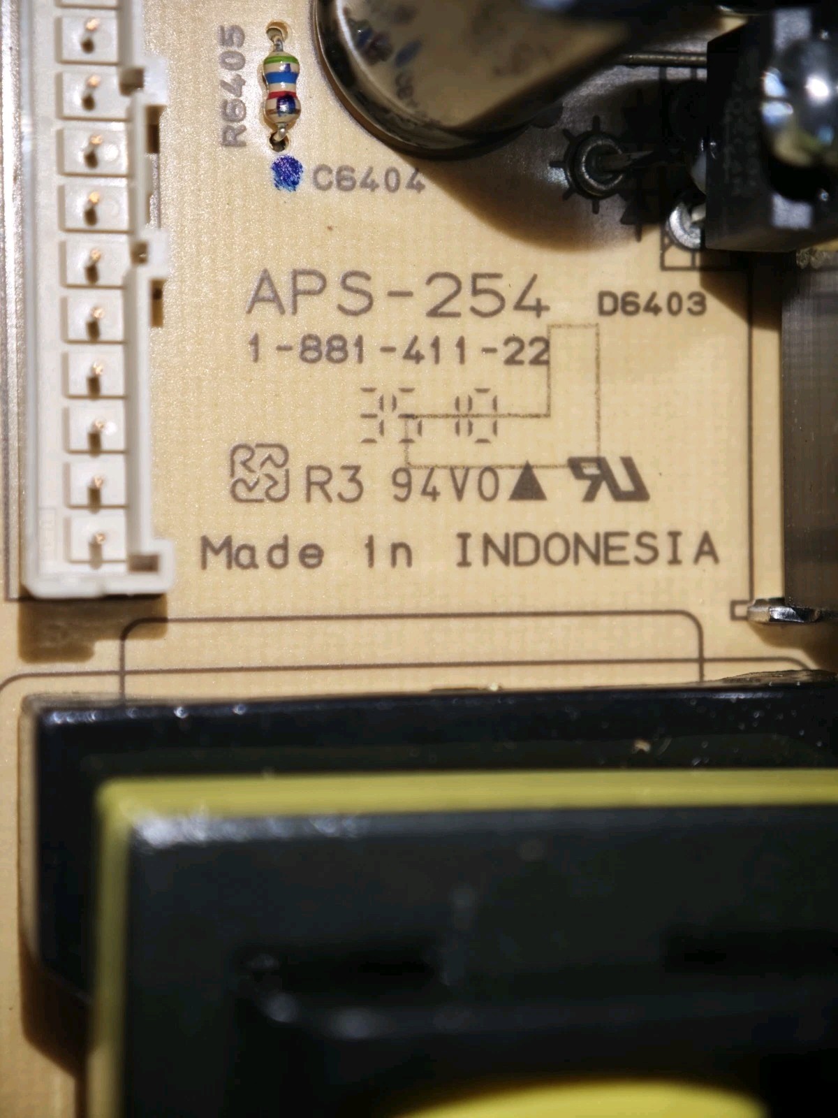 Sony APS-253(ID) 147420123 Power Supply Board KDL-37EX402 Tested - immagine 4