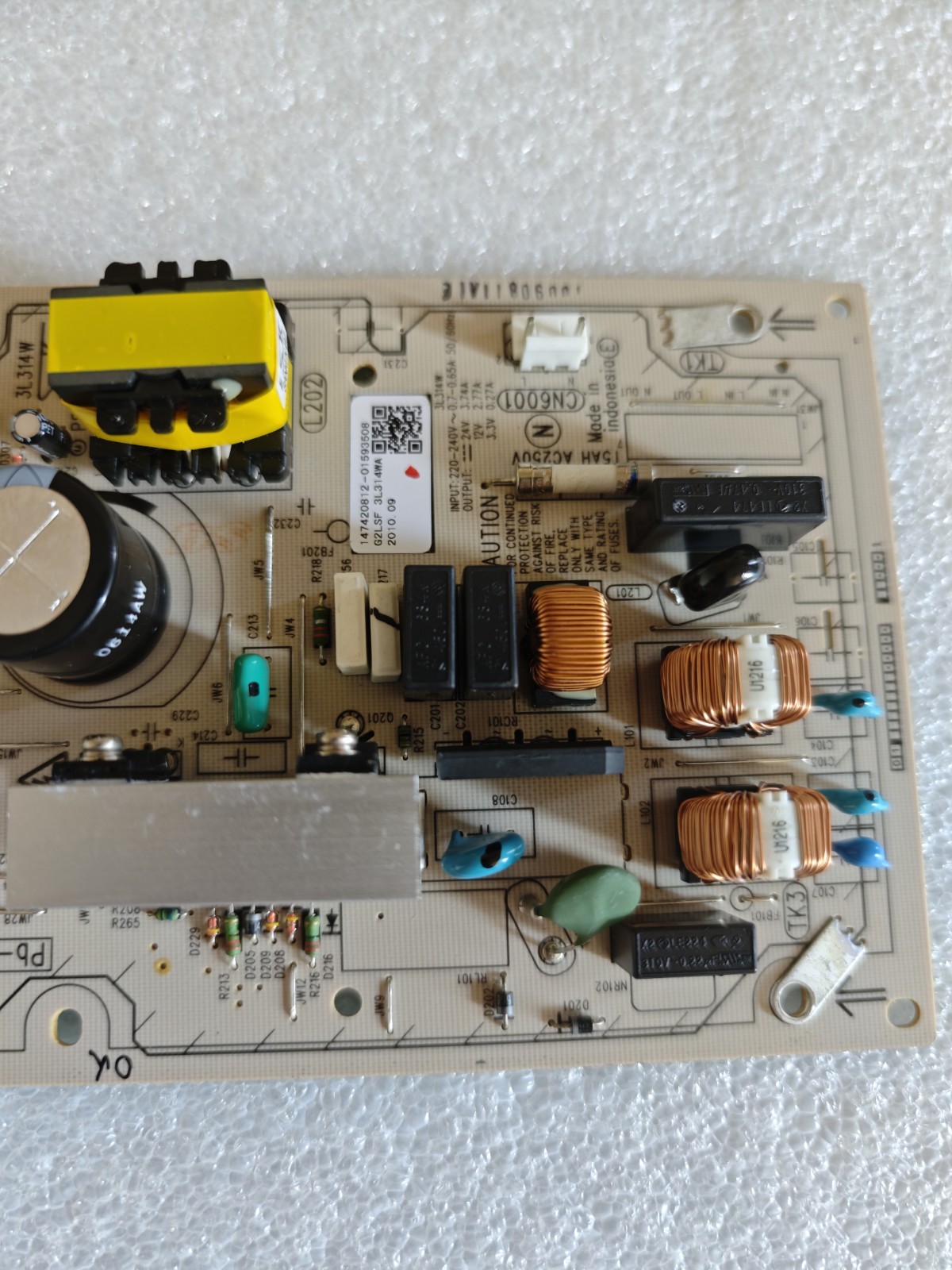 Sony 1-474-208-12 G2LS-F Power Supply Board KDL-32BX300 Tested - immagine 4
