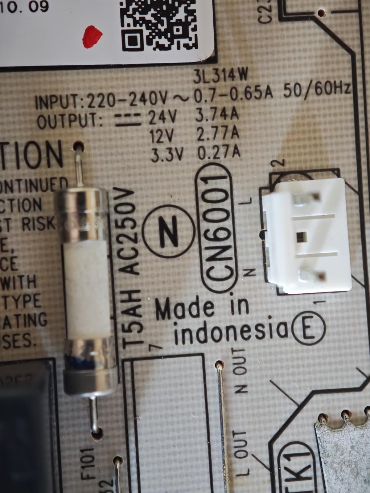 Sony 1-474-208-12 G2LS-F Power Supply Board KDL-32BX300 Tested - immagine 8