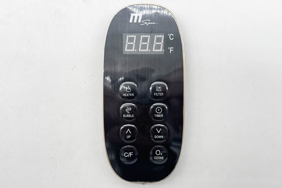 MSpa Premium Mono Wired Control Panel B9301287 O3 Ozone C/F Keypad