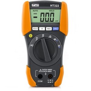 HT322 MULTIMETRO DIGITALE CON TEMPERATURA
