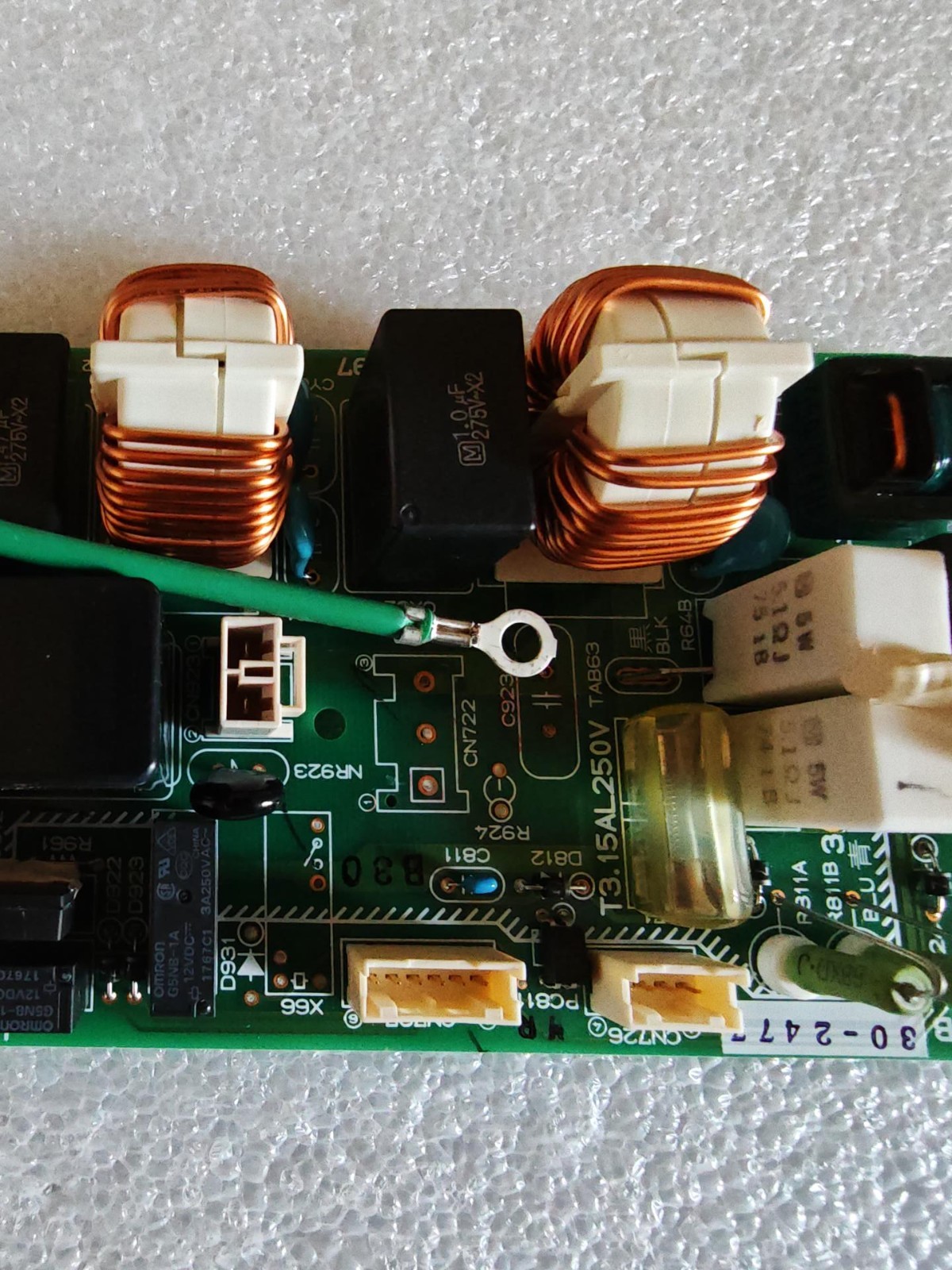 Mitsubishi E12 928 444 Power P.C. Board MUZ-GA25VA Scheda Originale OEM - immagine 4