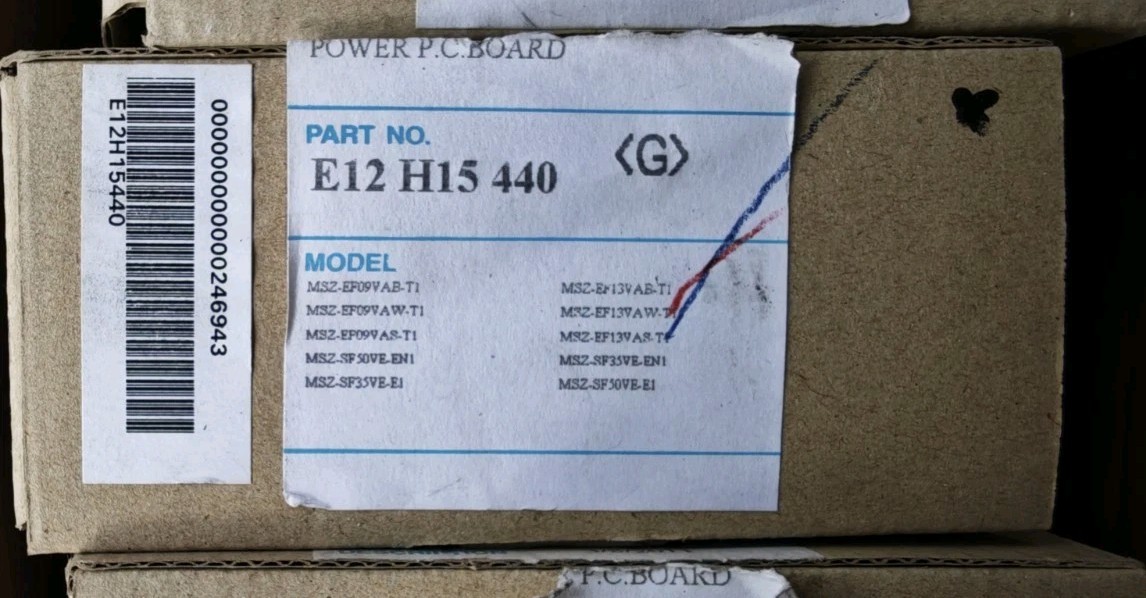 Scheda Elettronica Mitsubishi Electric E12H15440 Power P.C. Board Originale
