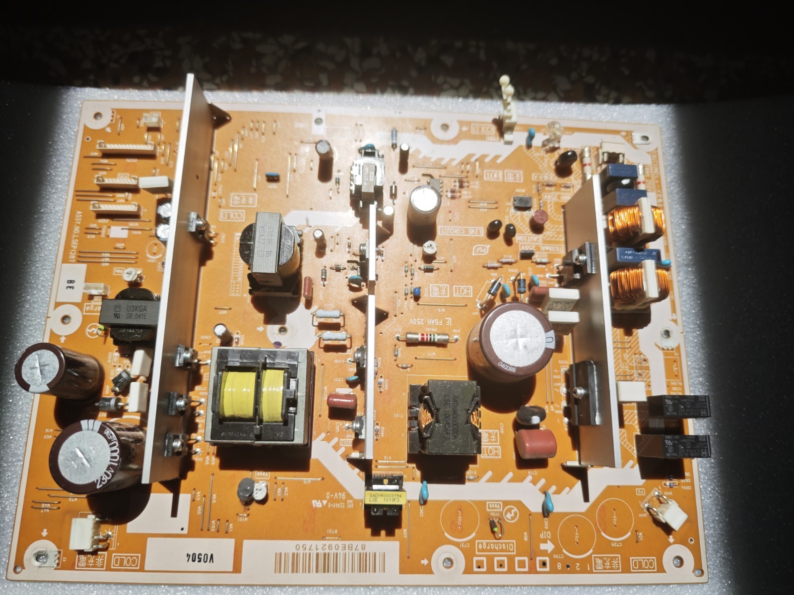Panasonic LSEP1287 BE LSJB1287-21 V0504 Power Supply Board PSU TV Plasma 42 - immagine 10