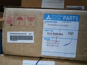 Scheda Inverter Mitsubishi Electric E12839451 P.C. Board MIZ-CA35VB-E1 A12YV
