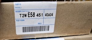 Mitsubishi Electric T2W E58 451 Scheda Elettronica PCB Controllo Unità Esterna