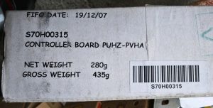 Scheda Elettronica Mitsubishi S70H00315 Controller Board PUHZ-PYHA