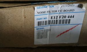 Mitsubishi E12 F20 444 Noise Filter PCB Scheda MXZ-3C54 3C68 4C71
