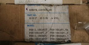 Mitsubishi E07018426 Remote Controller PEH Scheda Comando