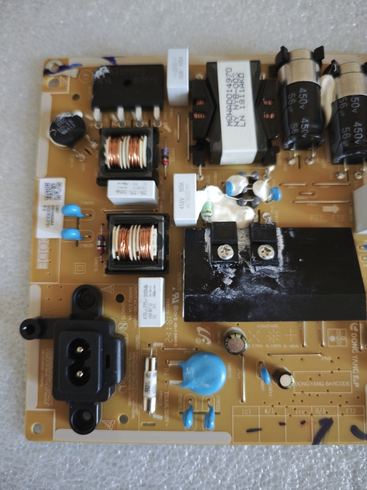 Samsung BN44-00806A L40S6_FDY Power Supply Board TV Tested Working - immagine 2