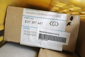 Mitsubishi Electric E17 357 447 Indoor Controller Board PEA-RP200/250GAQ