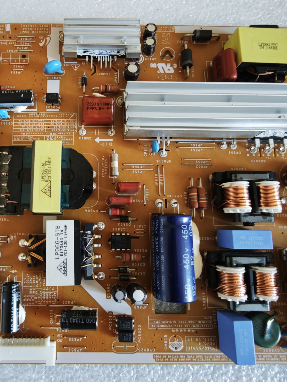 Samsung BN44-00518A PD46B1D_CSM Power Supply Board TV Tested Working - immagine 3