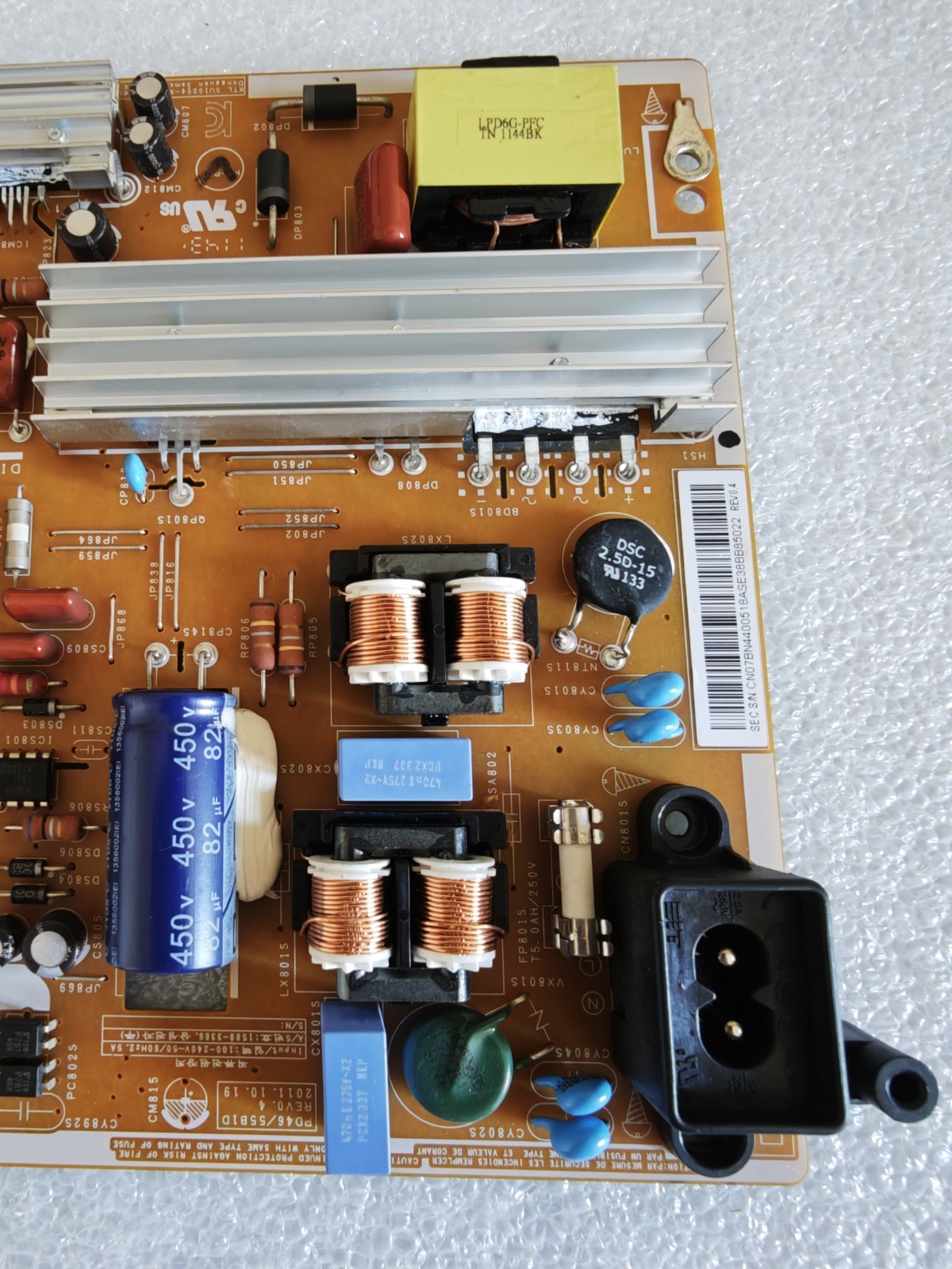 Samsung BN44-00518A PD46B1D_CSM Power Supply Board TV Tested Working - immagine 4