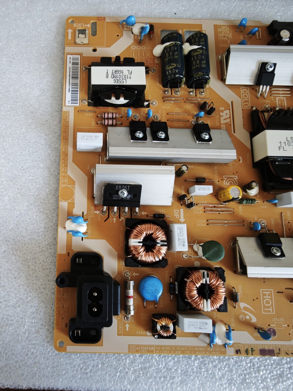 Samsung BN44-00876A L55E6_KHS Power Supply PSU Board TV Tested Working - immagine 2