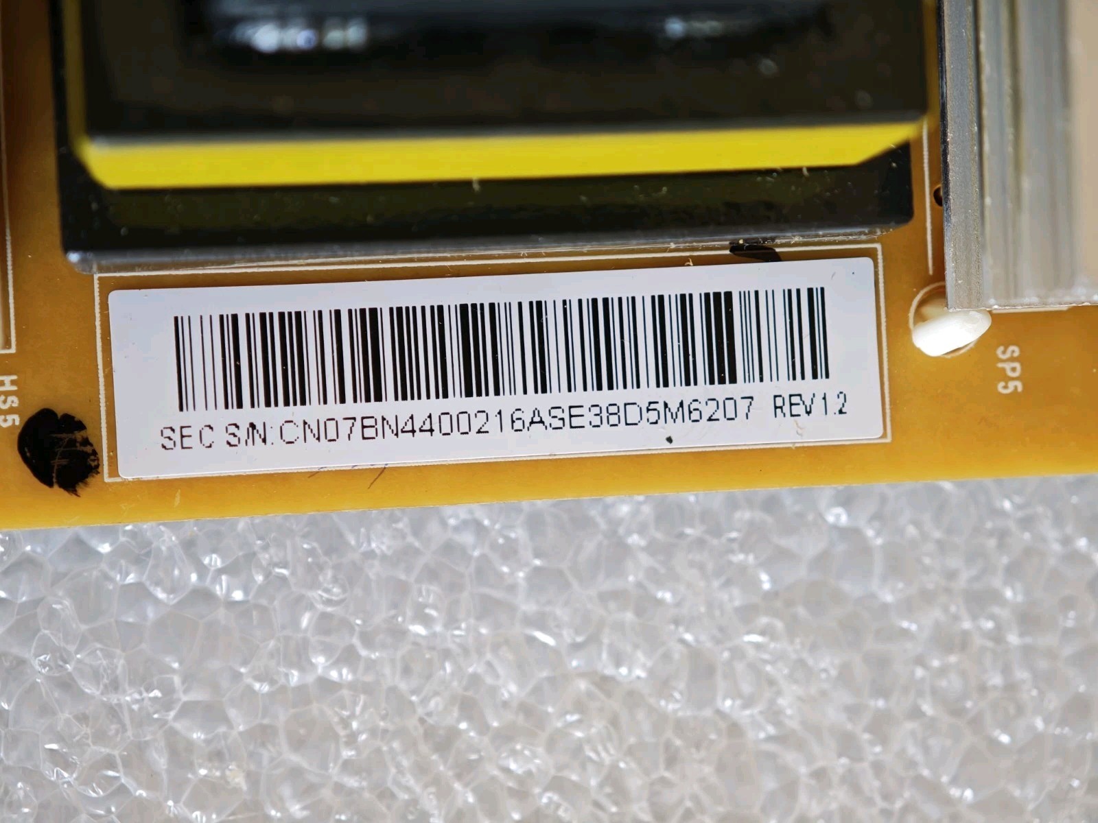 Samsung BN44-00216A PSLF231501C Power Supply Board TV Tested Working - immagine 6