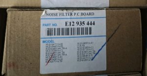 Scheda Elettronica Mitsubishi E12935444 Noise Filter P.C. Board MUZ GA GB SUZ KA