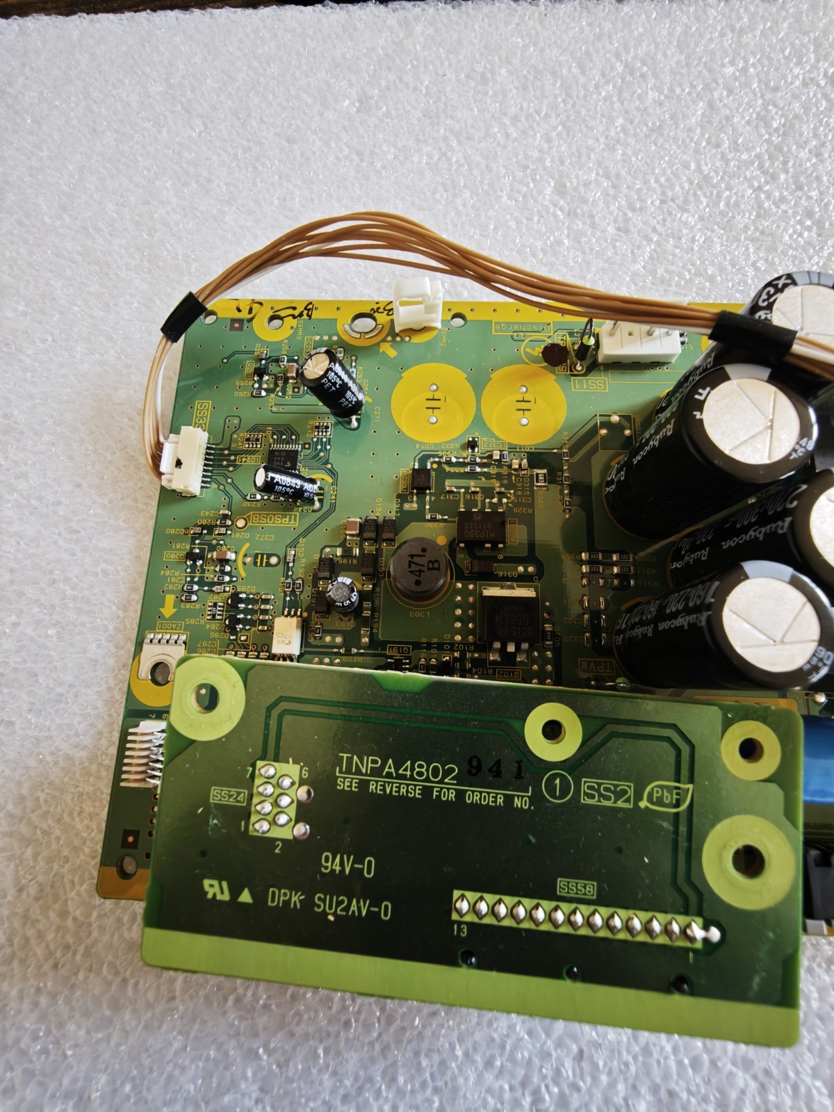 Panasonic TX-P46S10E TNPA4830 AC 1SS X-SUS SS Board + TNPA4802 Testata - immagine 2