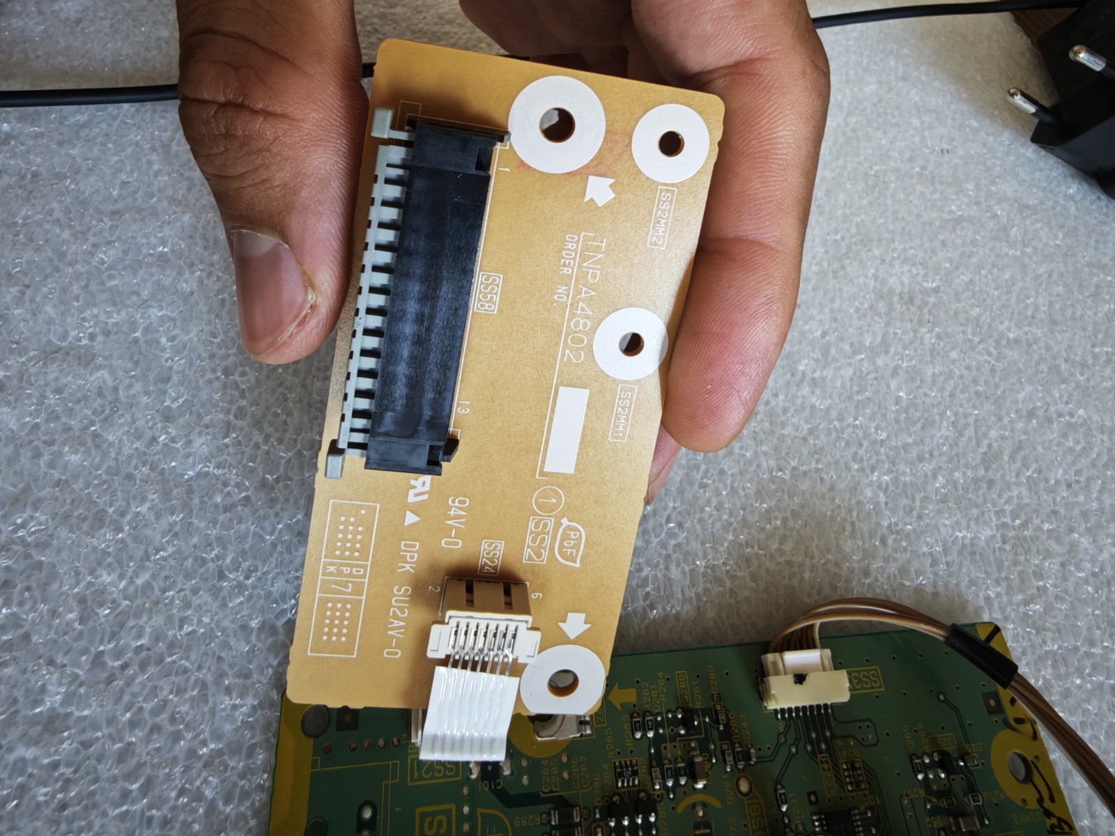 Panasonic TX-P46S10E TNPA4830 AC 1SS X-SUS SS Board + TNPA4802 Testata - immagine 7