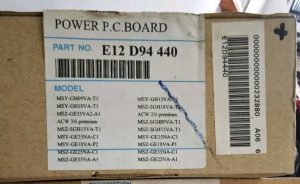 Mitsubishi Electric E12D94440 Power P.C. Board Scheda PCB Climatizzatore