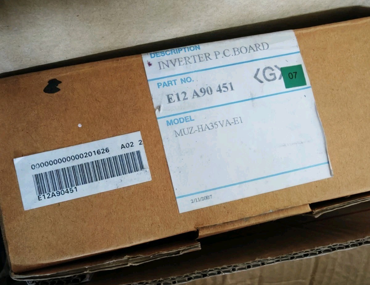 Mitsubishi E12A90451 Scheda Inverter PCB MUZ-HA35VA-E1 Climatizzatore