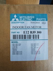 Mitsubishi Electric E12B39300 Indoor Fan Motor Motore Ventola Interna MSZ