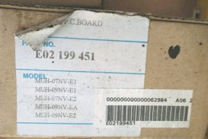 Scheda Mitsubishi E02199451 Deicer PC Board MUH-07NV MUH-09NV Climatizzatore