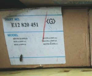 Mitsubishi Electric E12 820 451 Deicer PCB MUH-A18WV Scheda Clima