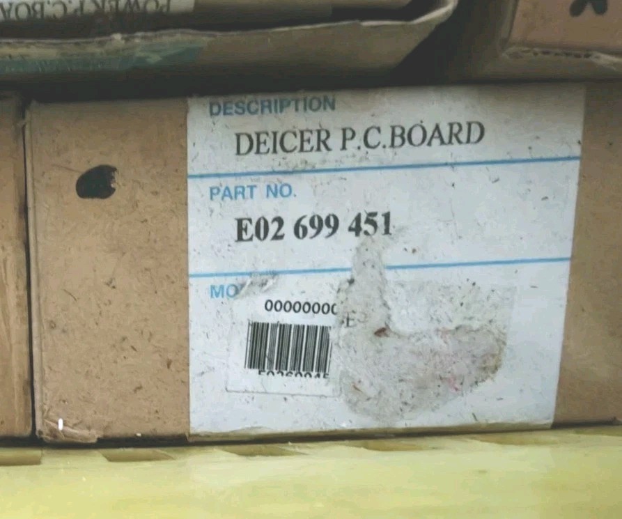 Mitsubishi Electric E02 699 451 Deicer P.C.Board MUH-12RV-E4 Scheda