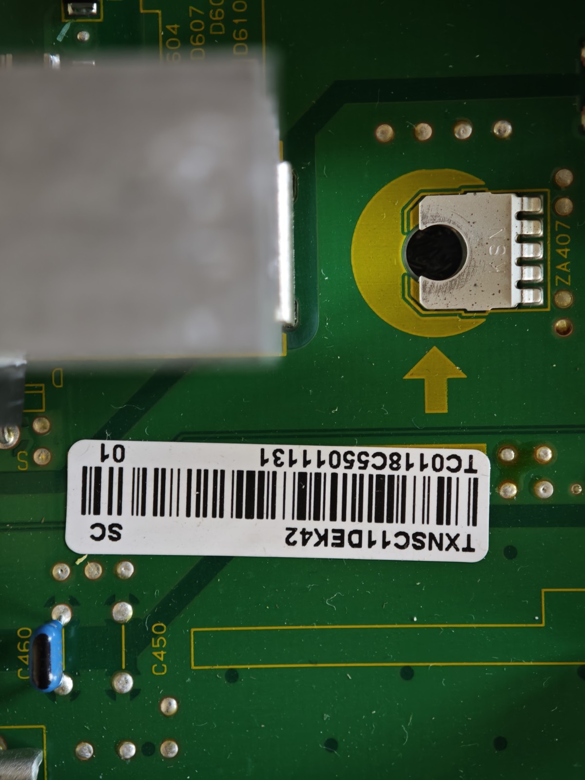 Panasonic TNPA5105 AD SC Board TXNSC11DEK42 TX-P42S20E Plasma TV Tested - immagine 7