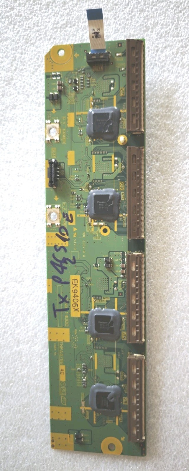 Panasonic TNPA4786 AC TNPA4787 AC SU SD Buffer Board TX-P46S10E Tested - immagine 2