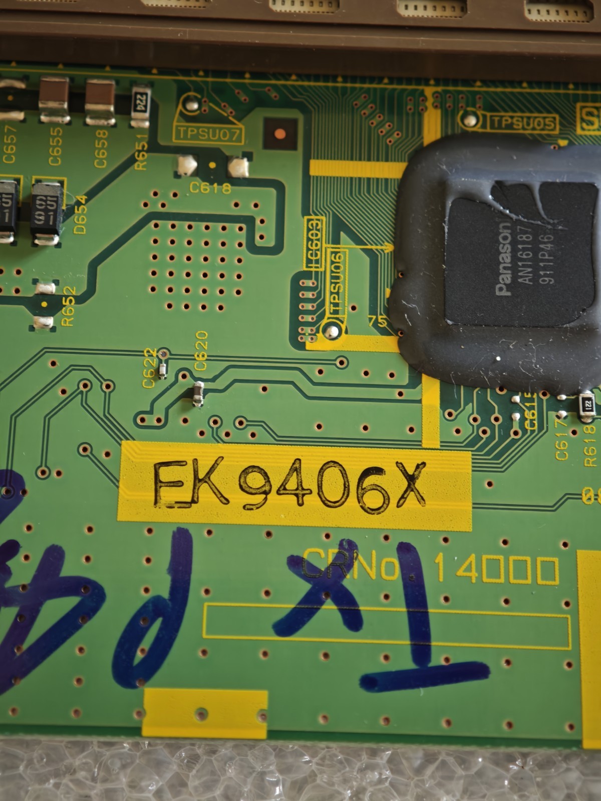 Panasonic TNPA4786 AC TNPA4787 AC SU SD Buffer Board TX-P46S10E Tested - immagine 8