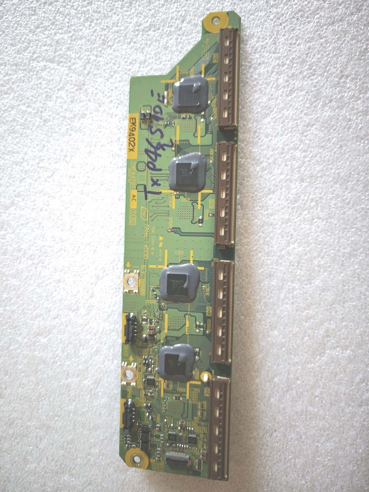 Panasonic TNPA4786 AC TNPA4787 AC SU SD Buffer Board TX-P46S10E Tested - immagine 11