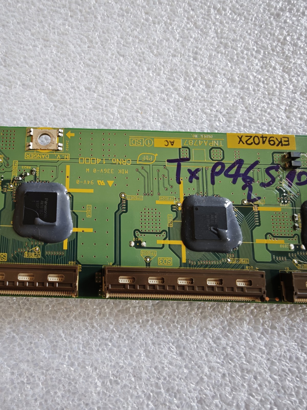 Panasonic TNPA4786 AC TNPA4787 AC SU SD Buffer Board TX-P46S10E Tested - immagine 14