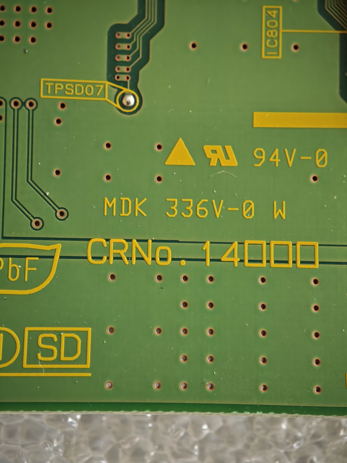 Panasonic TNPA4786 AC TNPA4787 AC SU SD Buffer Board TX-P46S10E Tested - immagine 18
