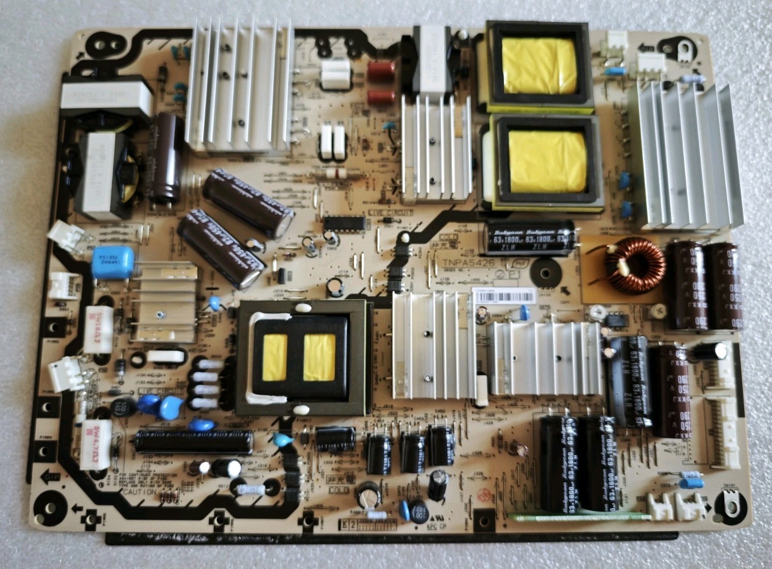 Panasonic TNPA5426 (2) P1 TZRNP01QMUE Power Supply TX-P50VT30E Tested