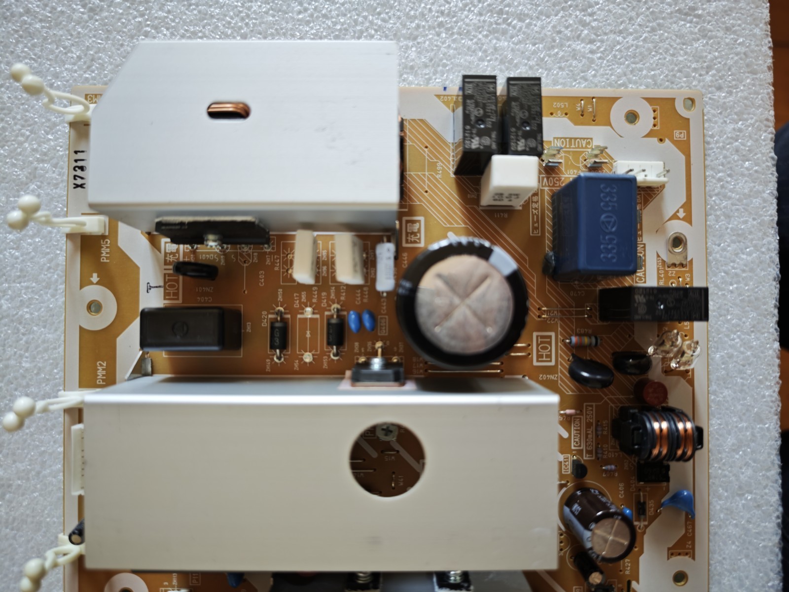 Panasonic TNPA4221 (1) AE Power Supply Board TH-42PX70E Plasma Tested Working - immagine 5