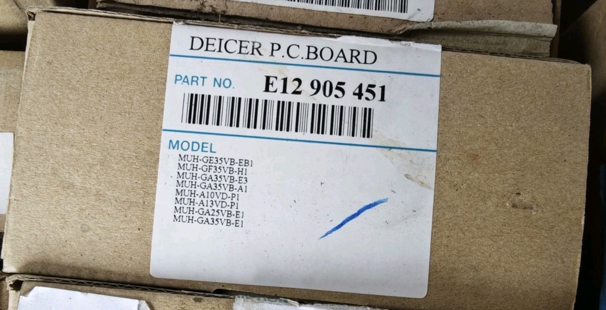 Mitsubishi Electric E12 905 451 Deicer P.C. Board Scheda Sbrinamento Originale