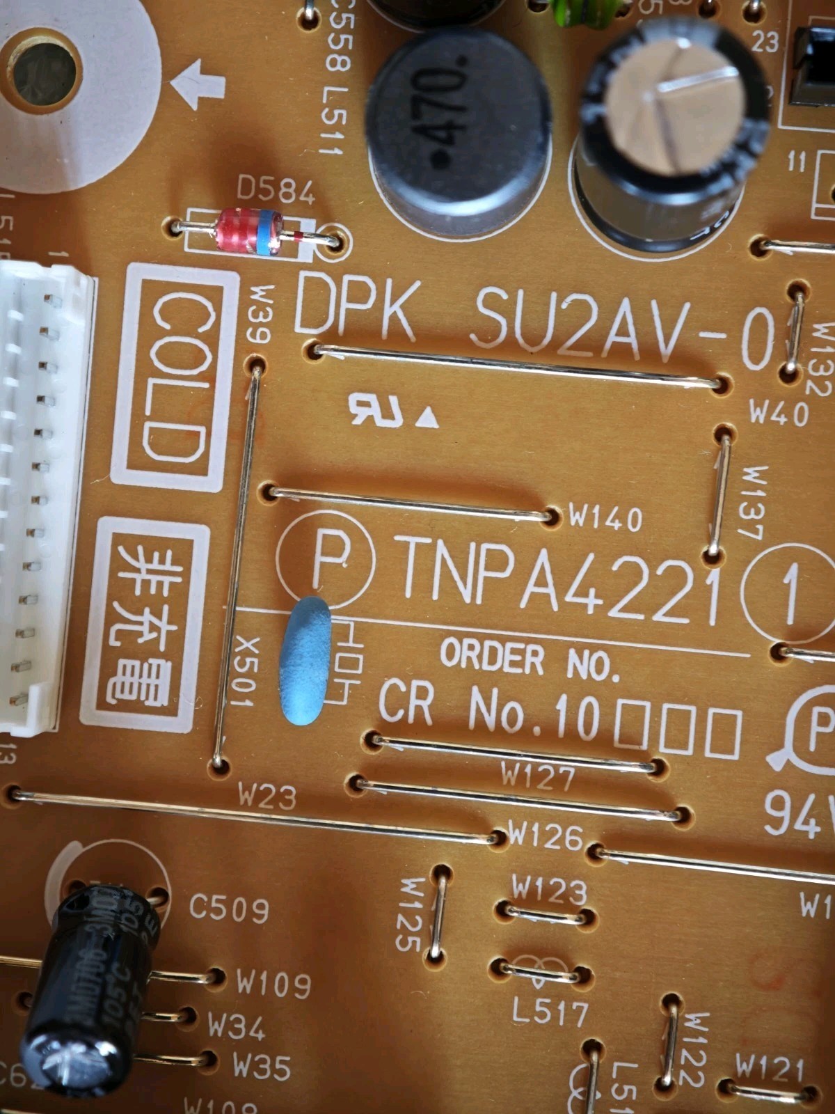 Panasonic TNPA4221 (1) AE Power Supply Board TH-42PX70E Plasma Tested Working - immagine 6