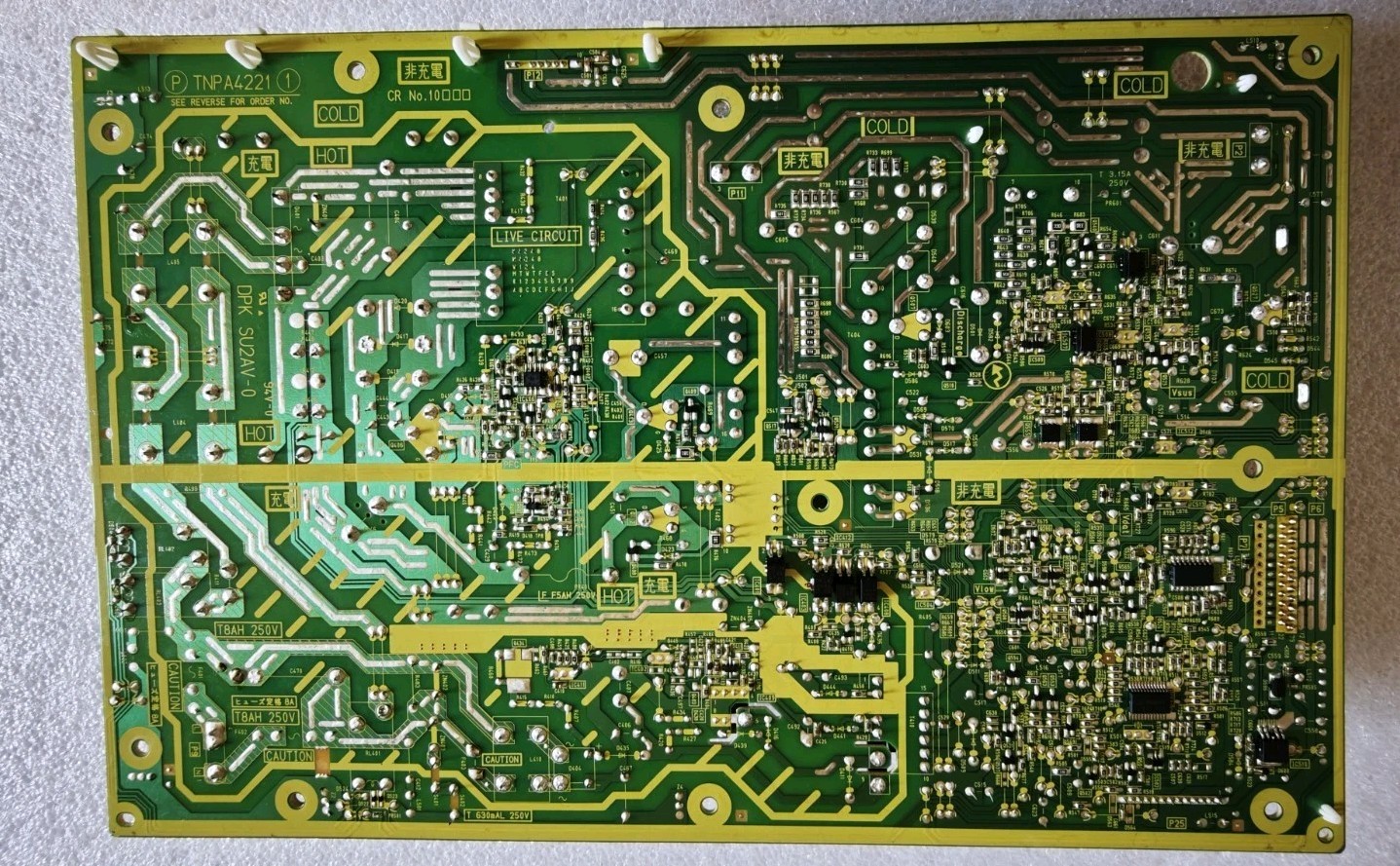 Panasonic TNPA4221 (1) AE Power Supply Board TH-42PX70E Plasma Tested Working - immagine 8