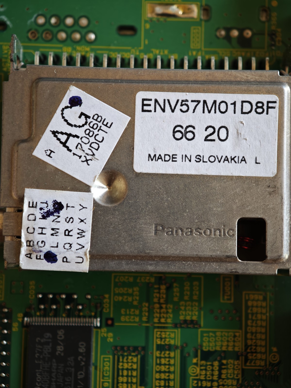 Panasonic TNPA3740 1XV ENV57M01D8F XV Board DTV Tuner TV Testata - immagine 4