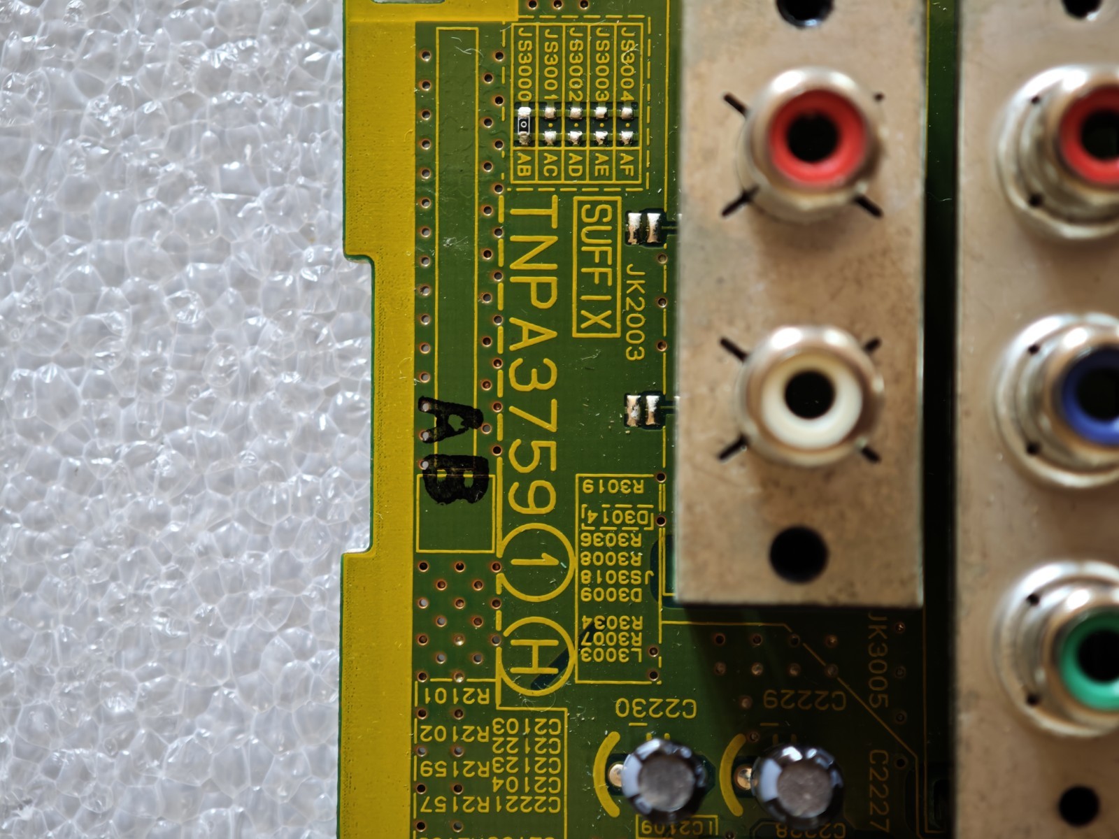 Panasonic TNPA3759 1H H Board Mainboard TH-37PX60 TH-42PX60 Testata - immagine 5