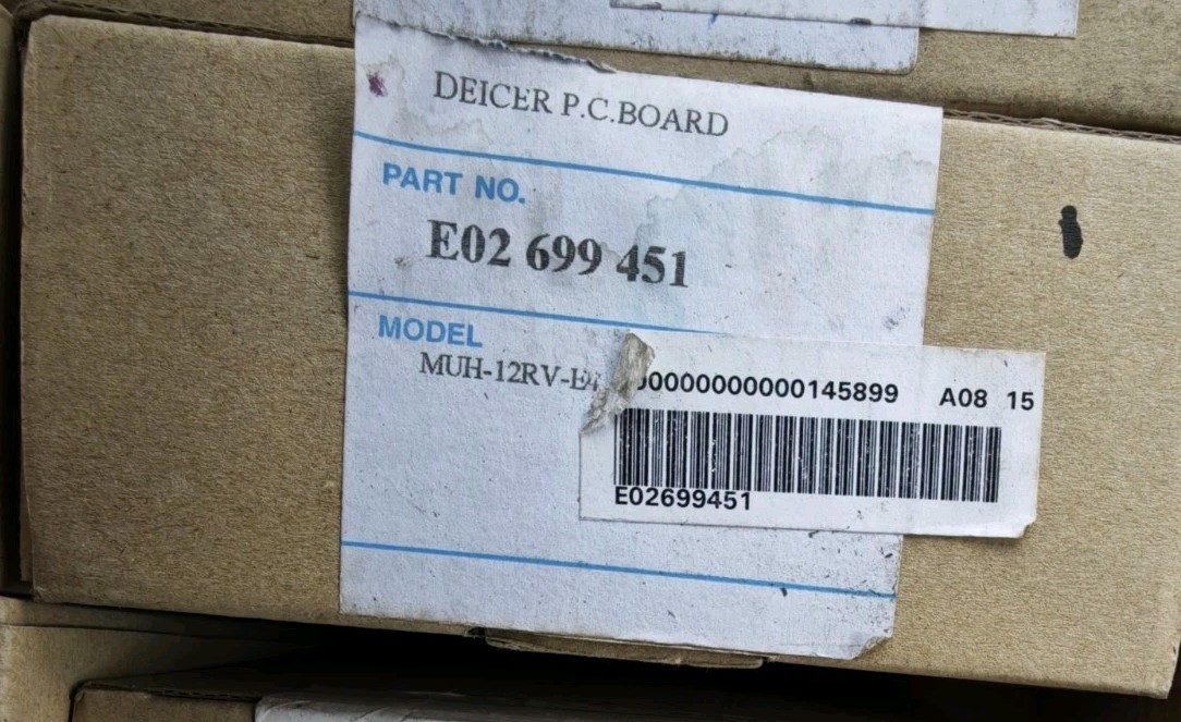 Mitsubishi E02 699 451 Deicer P.C. Board MUH-12RV-E4 Scheda Originale