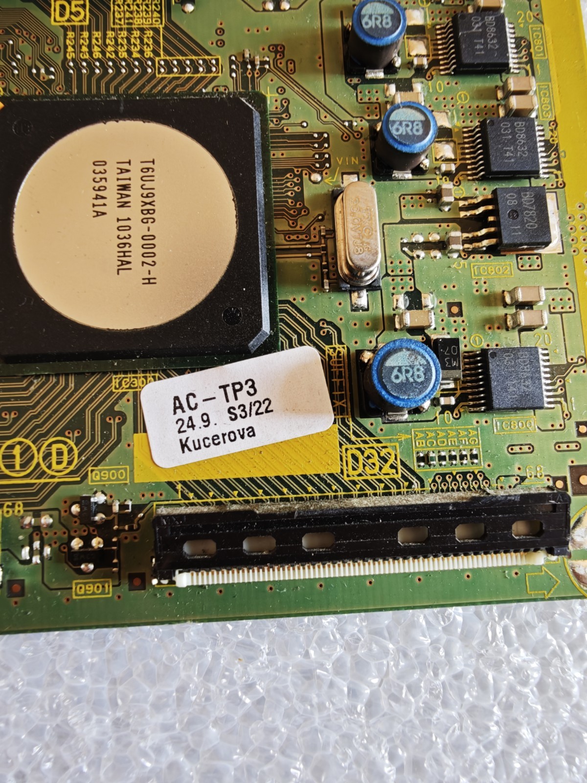 Panasonic TNPA5299 TXN/D1LAUE D Board TX-P42VT20E Plasma TV Tested Working - immagine 3