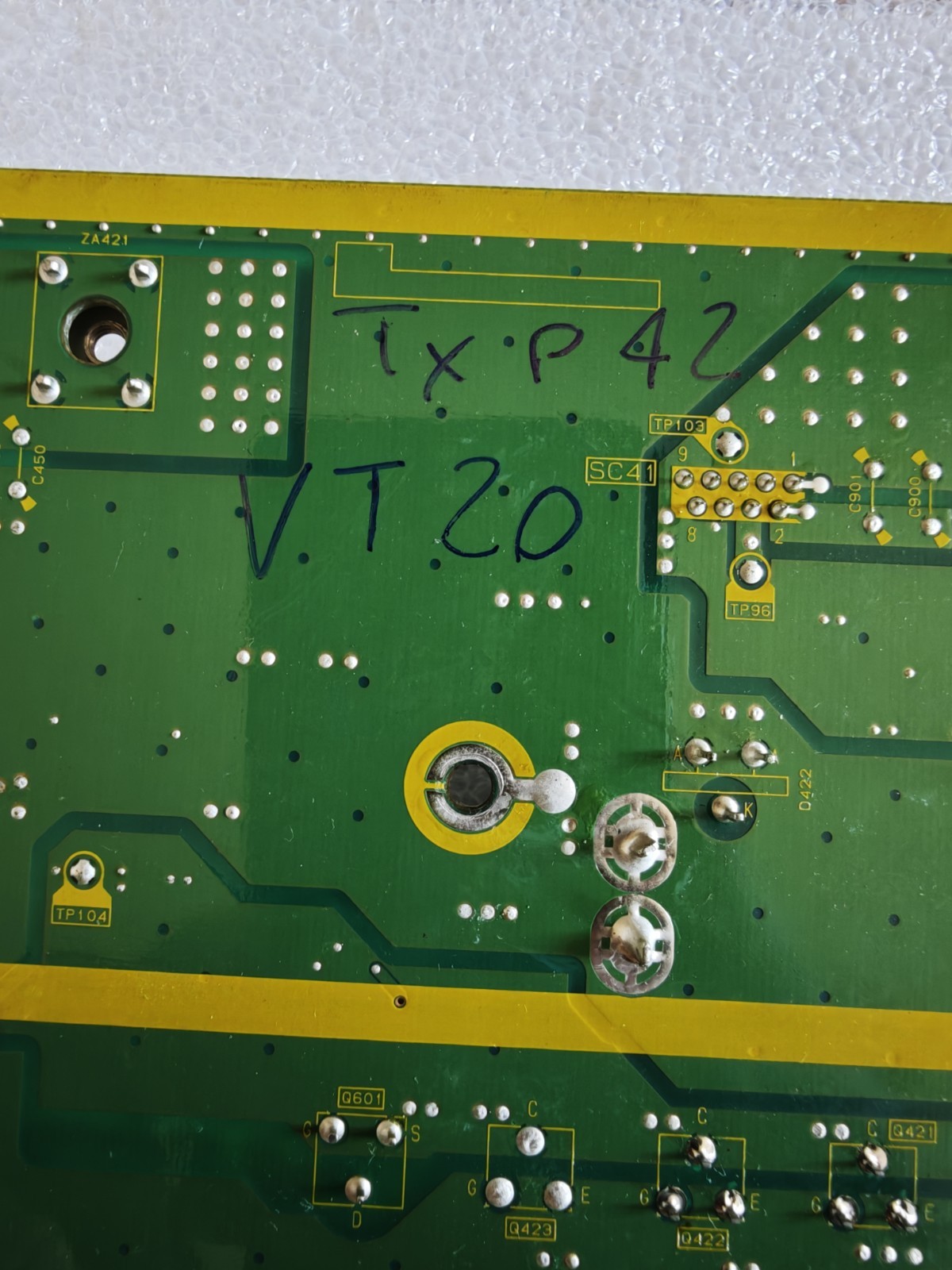 Panasonic TNPA5081 AH TXNSC11NEK42 SC Y-SUS Board Plasma TV Tested Working - immagine 10