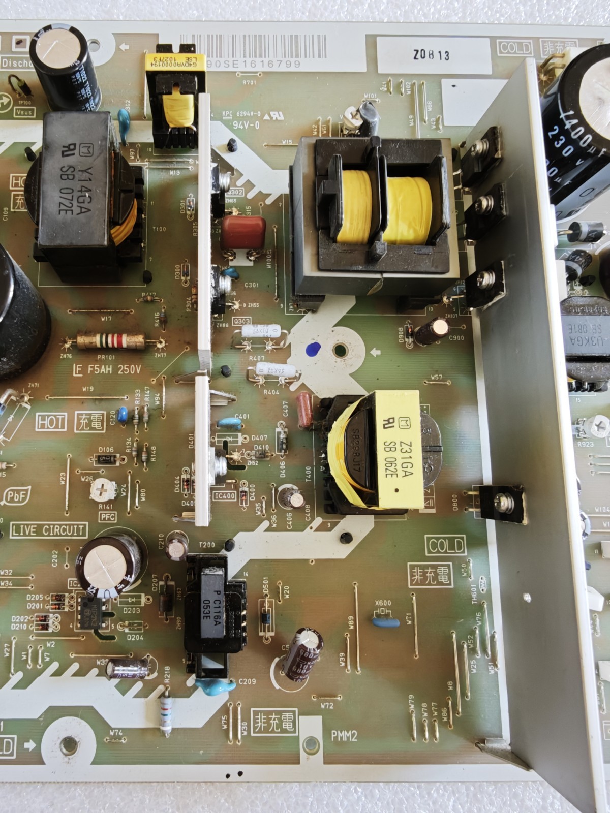 Panasonic LSEP1290 Power Supply Board PSU TX-P42VT20E TX-P42G20E Tested Working - immagine 3