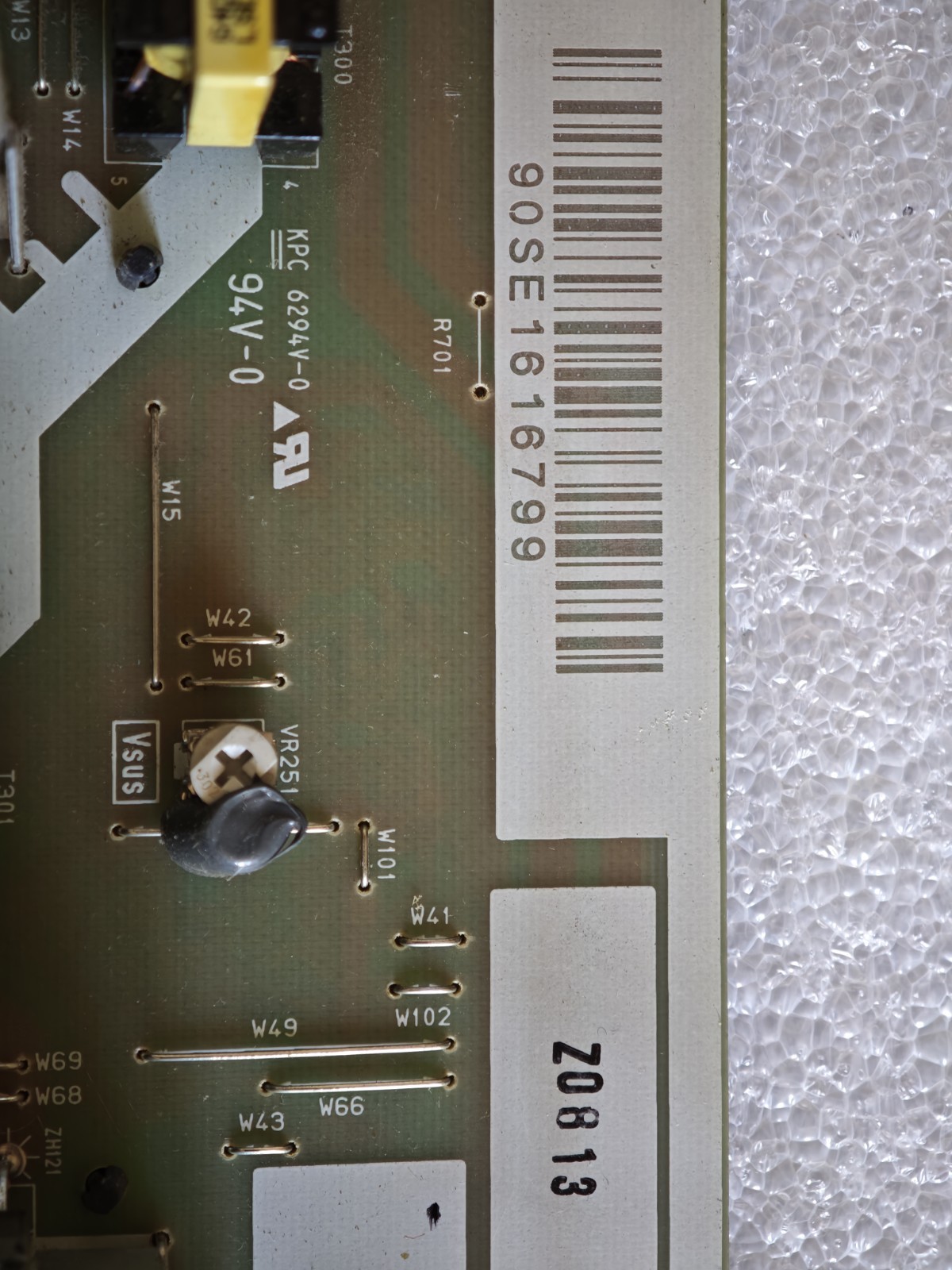 Panasonic LSEP1290 Power Supply Board PSU TX-P42VT20E TX-P42G20E Tested Working - immagine 6